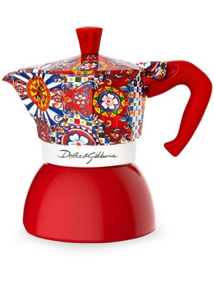 Dolce & Gabbana Casa x Bialetti cafetière Moka Induction - Rouge