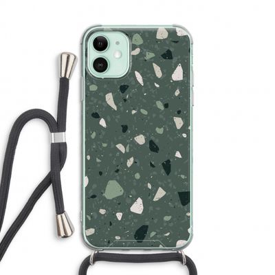 Terrazzo N°19: iPhone 11 Transparant Hoesje met koord