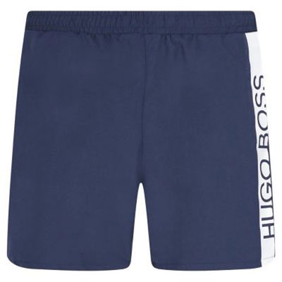 Hugo Boss Zwemshort Dolphin blauw