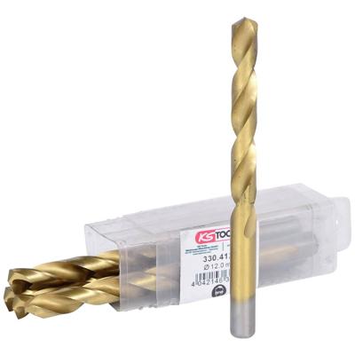 KS Tools 3304120 HSS TiN-punt Metaal-spiraalboorset 12 mm 5 stuk(s)