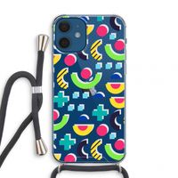 8-bit N°1: iPhone 12 mini Transparant Hoesje met koord