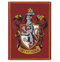Harry Potter: Gryffindor Metalen Wandbord 15 X 21 cm - thumbnail