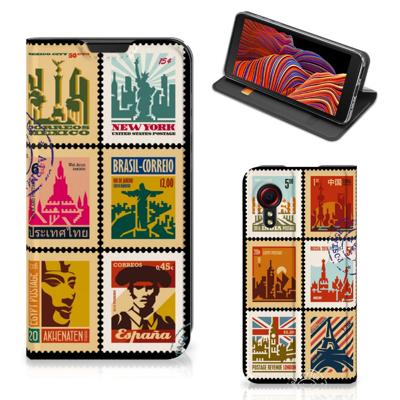 Samsung Galaxy Xcover 5 | Book Cover | Postzegels