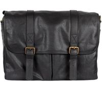 Bronkey Roma canvas messenger bag black Limited Edition