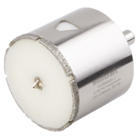 Wolfcraft Diamantbestr. boorkroon | Met schacht | Ø60mm | 1 stuk - 5940000