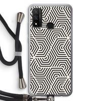 Magic pattern: Huawei P Smart (2020) Transparant Hoesje met koord
