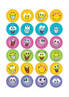 Etiket HERMA 6818 smiley glitter folie - thumbnail