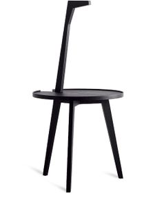 Cassina table ronde Cicognino - Noir