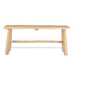 Blokker bank teak 105x30x45cm