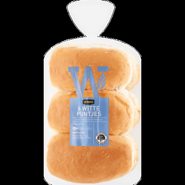 Jumbo Witte Puntjes 6 Stuks