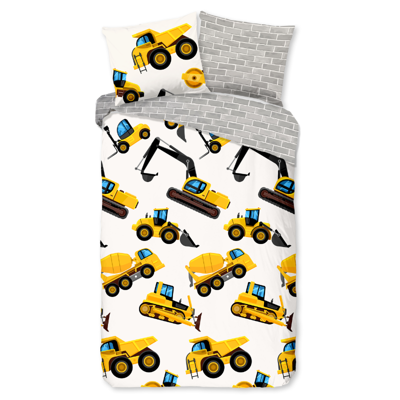 Dekbedovertrek Katoen-Flanel - Dig - Eenpersoons (140x200 Cm) - Meerkleurig & Wit & Grijs Flanel Katoen - Stippen - Good Morning - Dekbed-Discounter.nl Dekbedovertrek Katoen-Flanel - Dig - Eenpersoons (140x200 Cm) - Meerkleurig & Wit & Grijs Flanel Katoen - Stippen - Good Morning - Dekbed-Discounter.nl