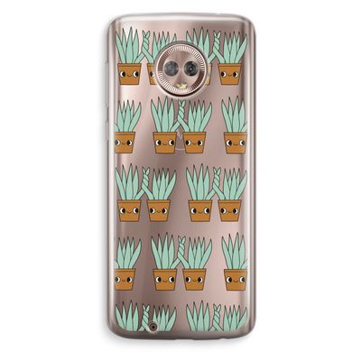 Sansevieria: Motorola Moto G6 Transparant Hoesje