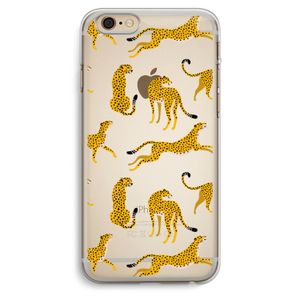 Luipaard: iPhone 6 Plus / 6S Plus Transparant Hoesje