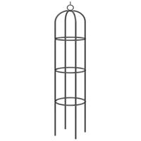 Rozenkolom Zwart 200x40cm