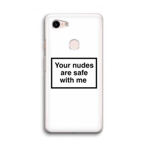 Safe with me: Google Pixel 3 Transparant Hoesje