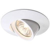 Deko Light Einbauring 102 GU5.3 126070 Plafondinbouwring LED, Halogeen GU5.3, MR16 50 W Verkeerswit (RAL 9016) - thumbnail