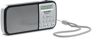 TechniSat Techniradio RDR Zakradio DAB+, VHF (FM) AUX, USB Zaklamp Zilver