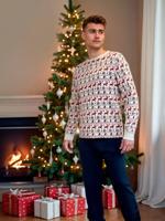 Herren Weihnachts-Schlafanzug Capsule-Kollektion ENVIE DE FRAISE rood