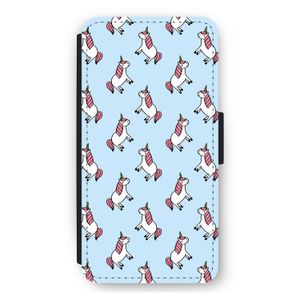 Eenhoorns overal: iPhone 11 Pro Max Flip Hoesje