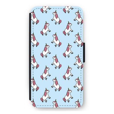 Eenhoorns overal: iPhone 11 Pro Max Flip Hoesje