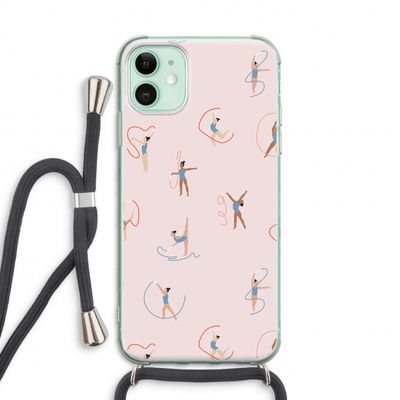 Dancing #3: iPhone 11 Transparant Hoesje met koord