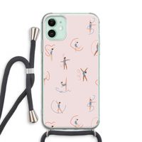Dancing #3: iPhone 11 Transparant Hoesje met koord