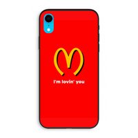 I'm lovin' you: iPhone XR Biologisch afbreekbaar hoesje