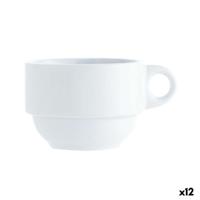Theeglas en koffieglas Quid Basic Wit 250 ml (12 Stuks)