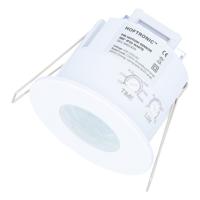 PIR bewegingssensor met schemerschakelaar - 360° - Opbouw - 8 meter bereik - Maximaal 600 Watt - IP20 voor binnen - Wit