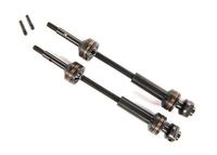 Driveshafts, front, steel-spline constant-velocity (complete assembly) (2) (TRX-9051X)