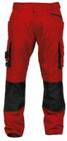 DASSY broek nova rood/zwart 52