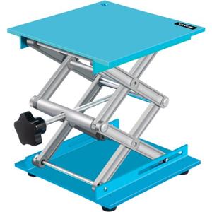 VEVOR 8x8 inch aluminium laboratorium Jack Lab Lifter Platform in hoogte verstelbaar