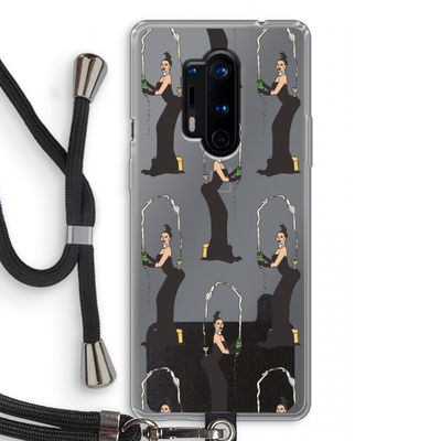 Pop Some Kim: OnePlus 8 Pro Transparant Hoesje met koord