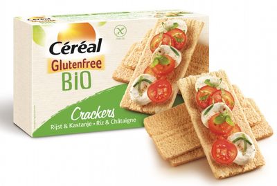 Cereal Crackers Rijst en Kastanje 250 gram