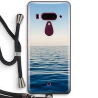 Water horizon: HTC U12+ Transparant Hoesje met koord