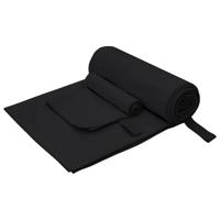 Set van Sporthanddoeken Anders Zwart Stof