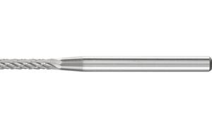 PFERD 21201183 Freesstift Cilinder Lengte 40 mm Afmeting, Ø 2 mm Werklengte 10 mm Schachtdiameter 3 mm