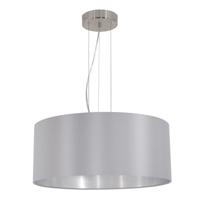 Eglo Landelijke hanglamp Maserlo 53cm zilvergrijs 31606 - thumbnail