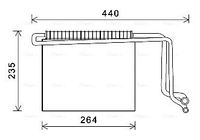 Verdamper, airconditioning MSV563