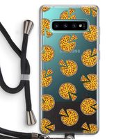 You Had Me At Pizza: Samsung Galaxy S10 Plus Transparant Hoesje met koord
