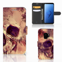 Telefoonhoesje met Naam Samsung Galaxy S9 Skullhead