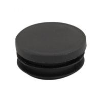Insteekdop rond 40 mm. platte kop