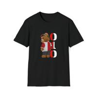 T-shirt regular - FR - 010 beer - logo voor groot