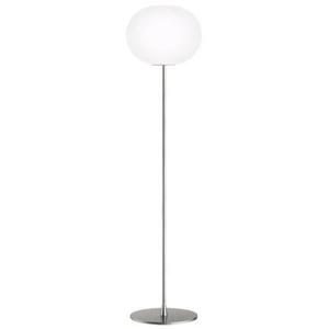 Flos Glo-Ball F3 vloerlamp zilver