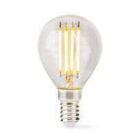 Nedis LED-Filamentlamp E14 | G45 | 4.5 W | 470 lm | 2700 K | 1 stuks - LBFE14G452 LBFE14G452