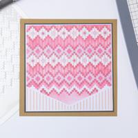 Sizzix • layered stencils textile 4pieces