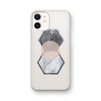 Creatieve toets: iPhone 12 mini Transparant Hoesje
