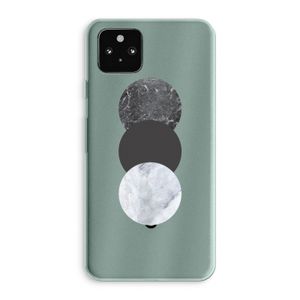 Marmeren cirkels: Google Pixel 5a 5G Transparant Hoesje