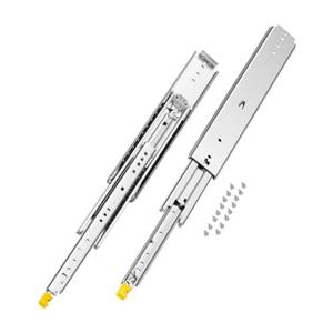 VEVOR 1 paar 508cm ladegeleiders met soft-close kogellagers, volledig uittrekbaar