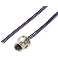 TRU COMPONENTS TC-12833056 Sensor/actuator inbouwbus M12 Aantal polen (sensoren): 3 Bus, inbouw 0.5 m 1 stuk(s)